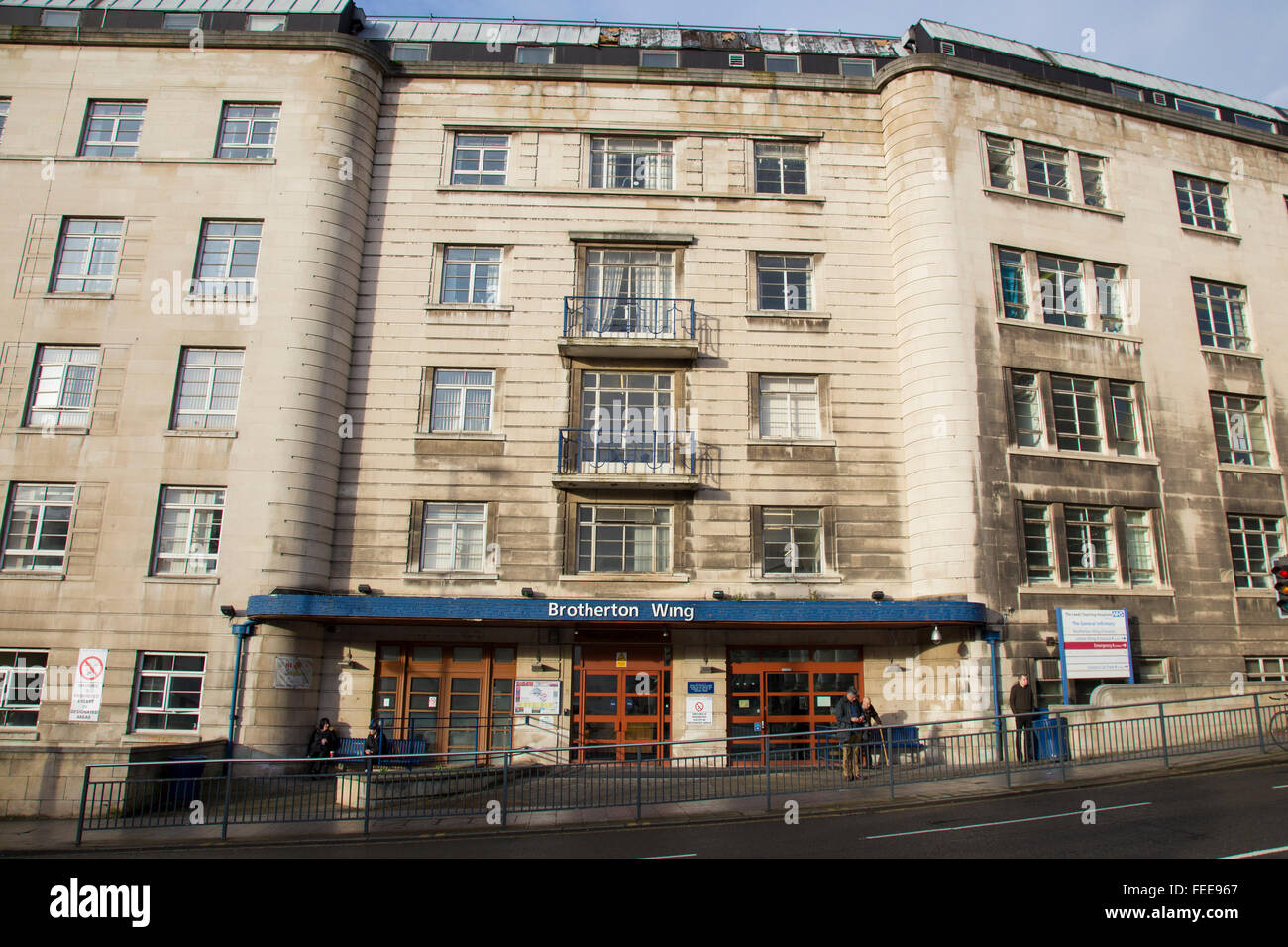 Leeds General Infirmary, Brotherton Wing Stock Photo Alamy