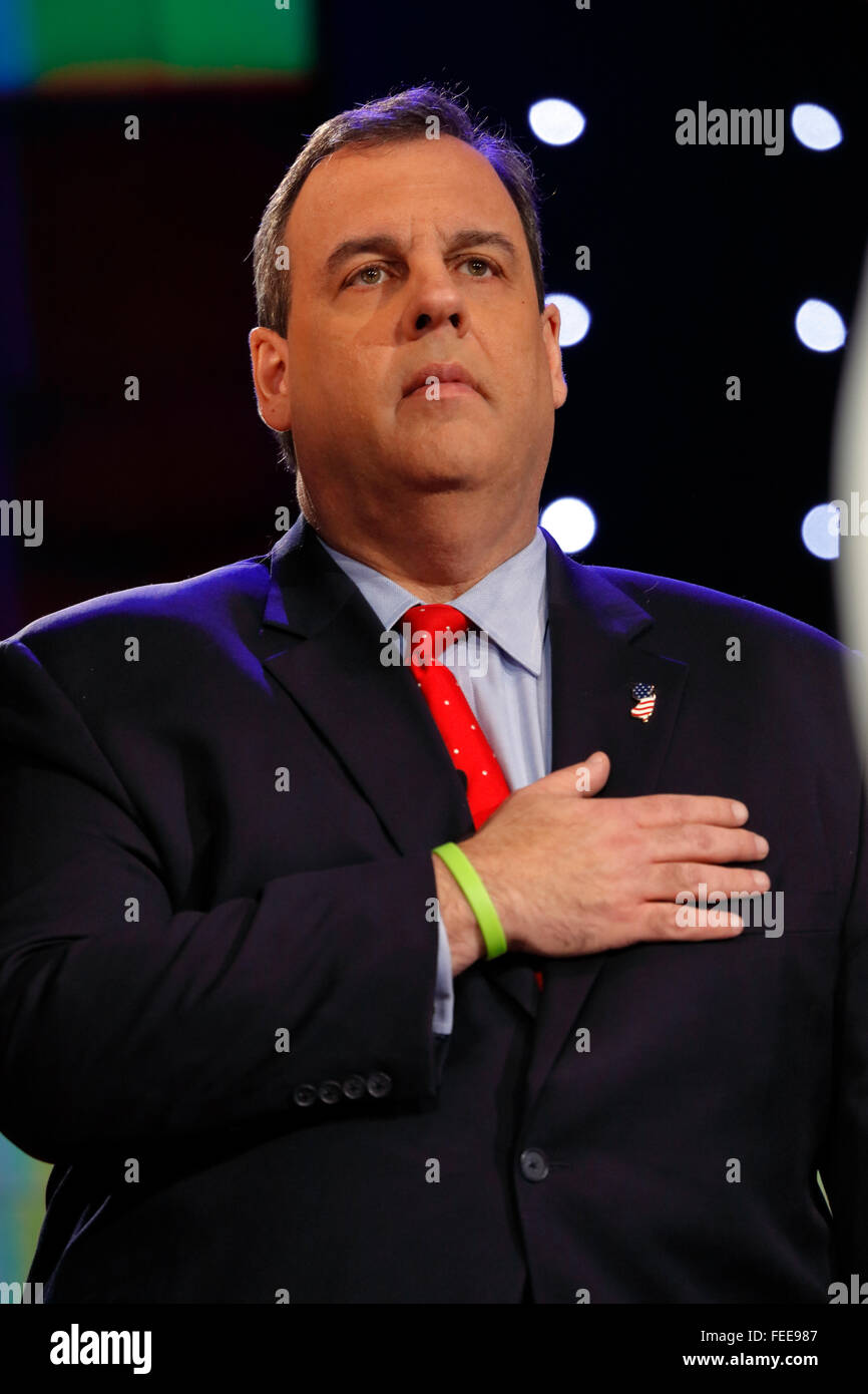 LAS VEGAS, NV DECEMBER 15 Republican presidential candidate NJ Gov