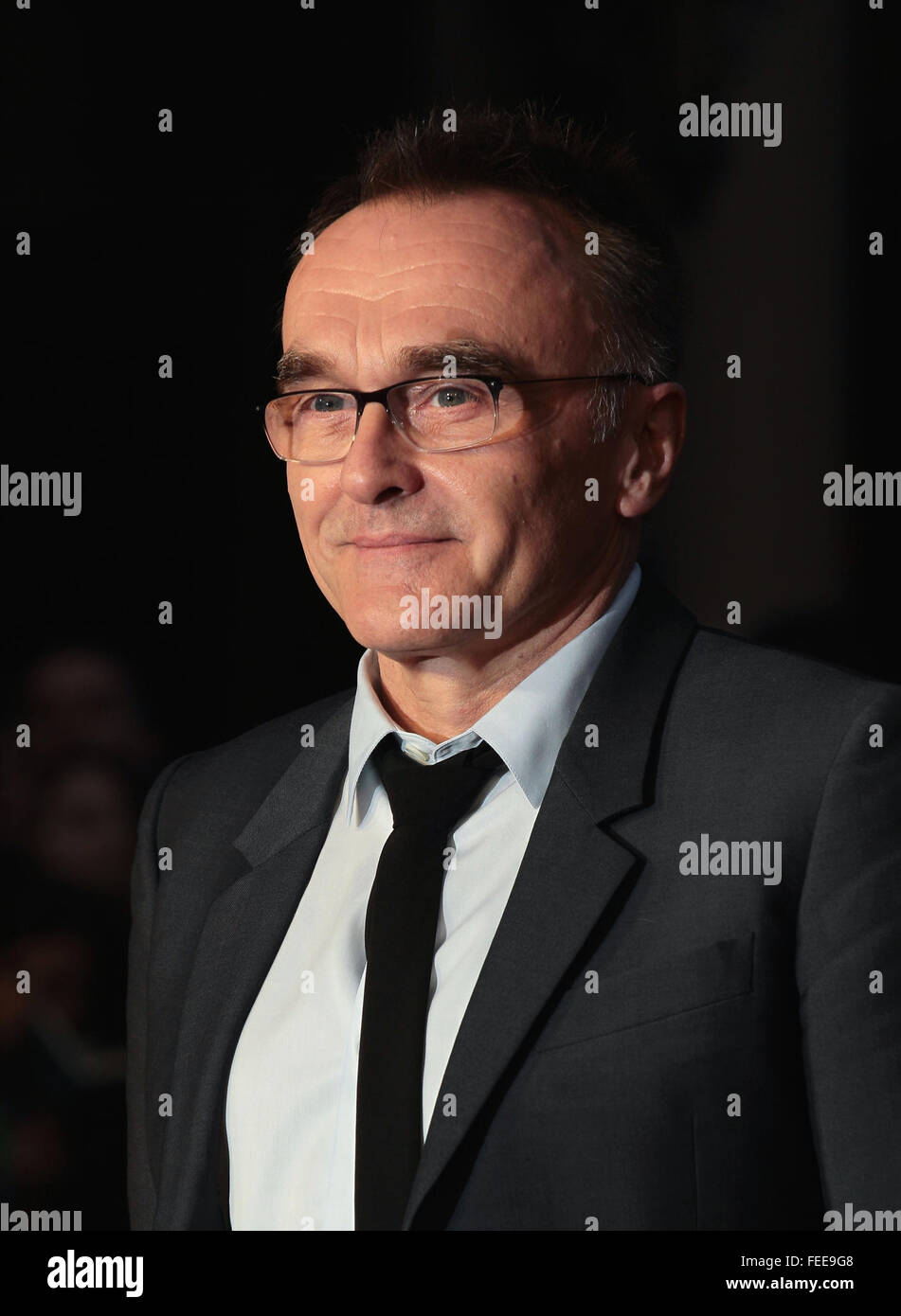 London, UK, 18th Oct 2015: Danny Boyle attends the Steve Jobs premiere and closing night gala, 59th BFI London Film Festival at Stock Photo