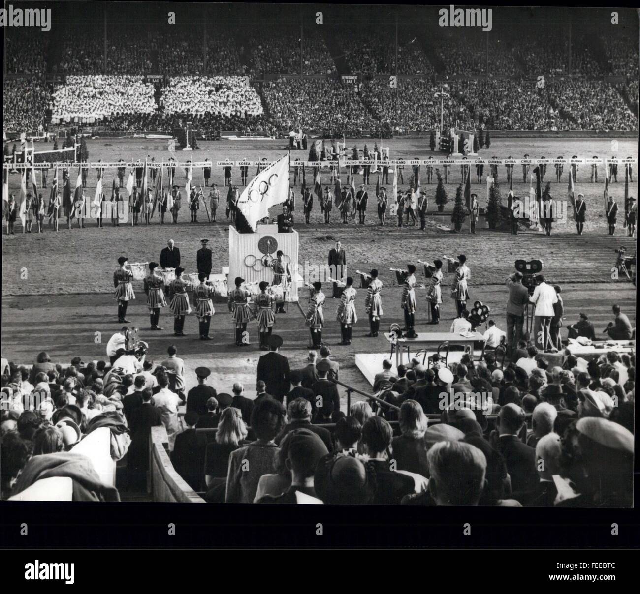 1948 - Olympic Games Closing London © Keystone Pictures USA/ZUMAPRESS ...