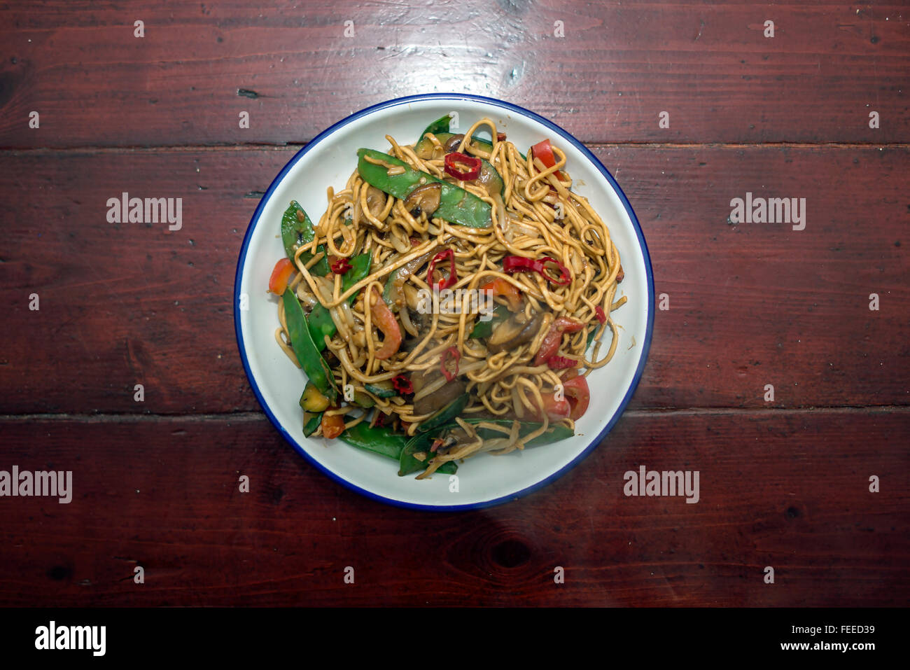 Vegetable Stir Fry Stock Photo - Alamy