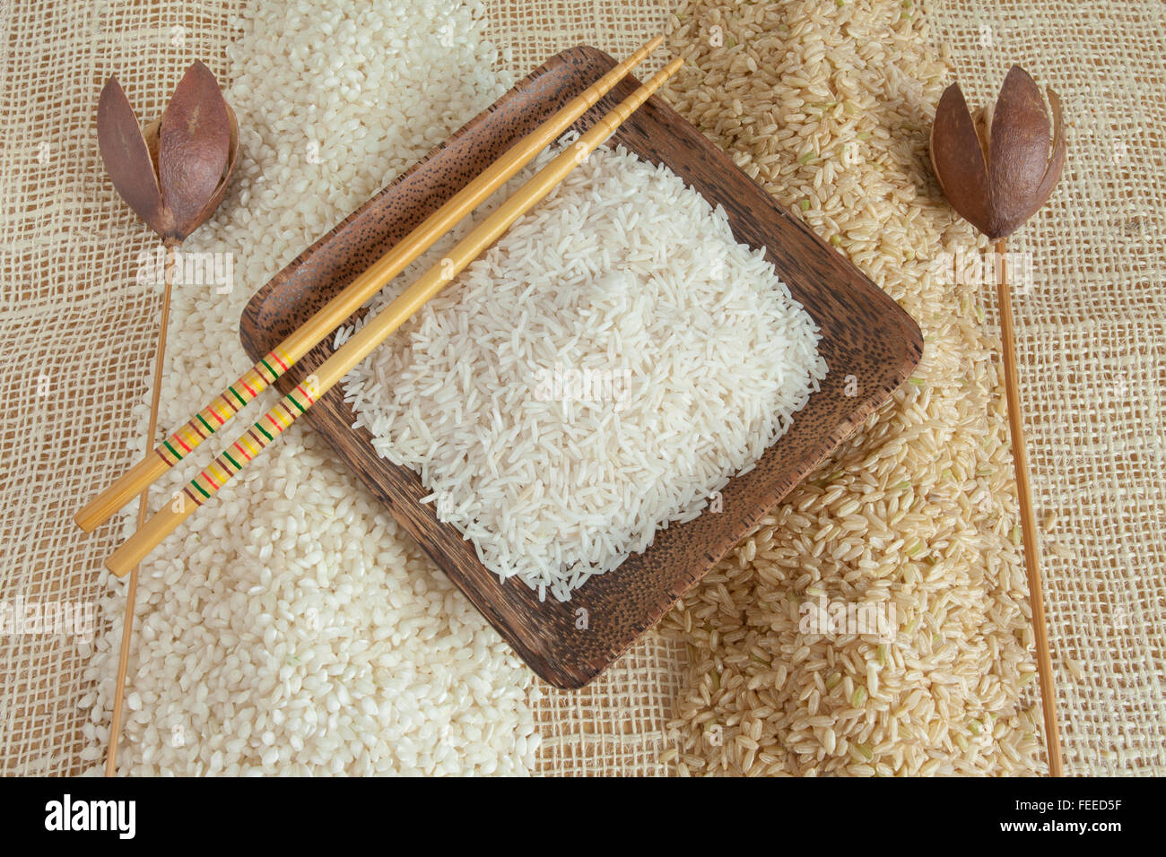 Ribe and basmati rice hi-res stock photography and images - Alamy