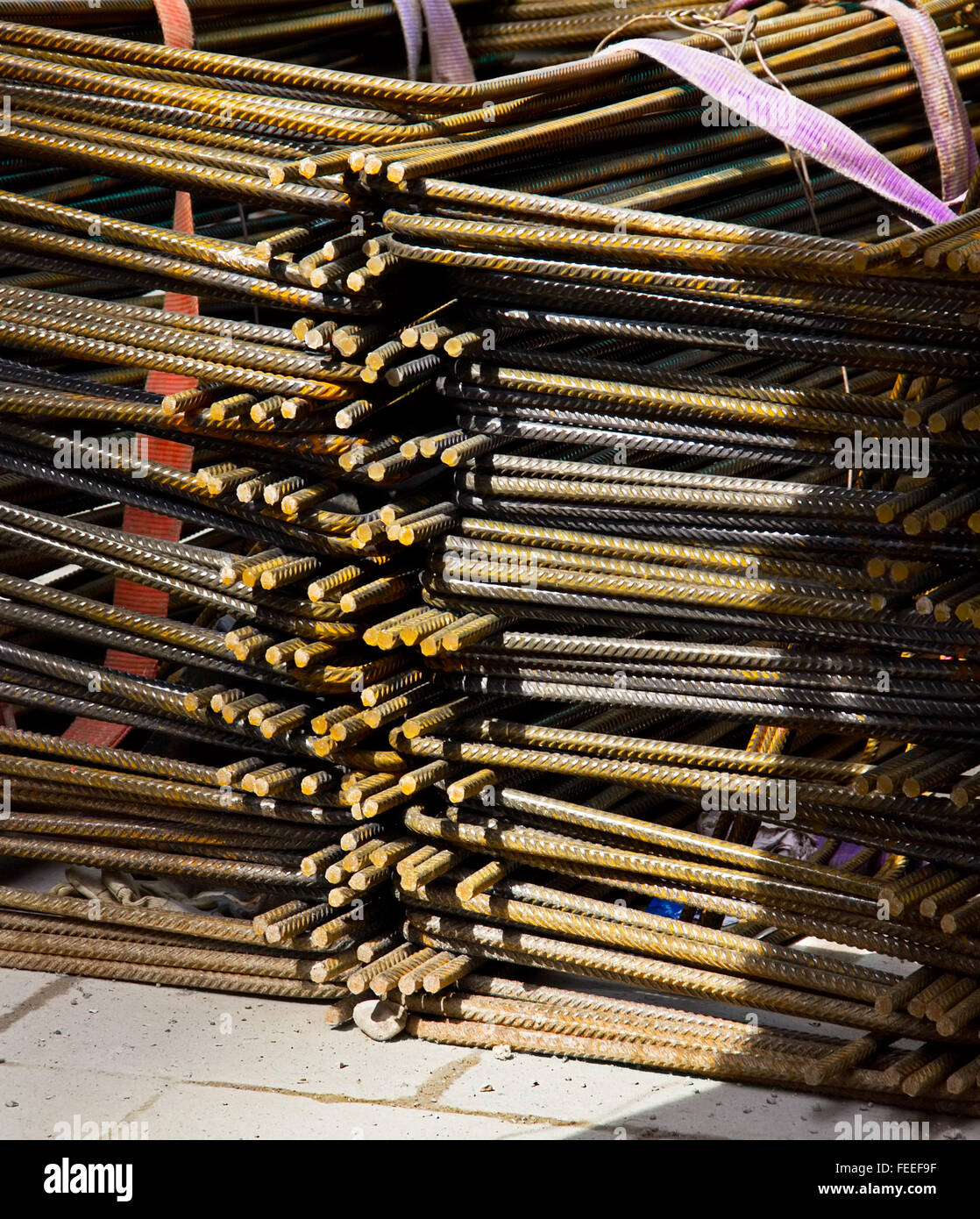 steel bars / building armature Stock Photo Alamy