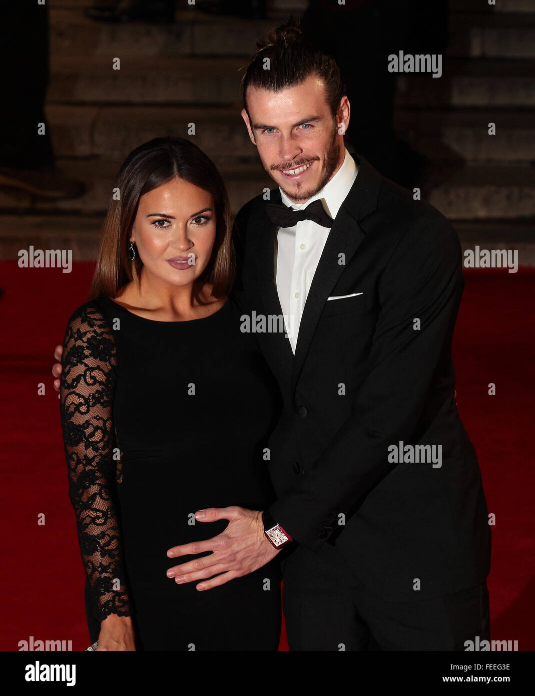 Gareth bale and emma rhys jones hi-res stock photography and