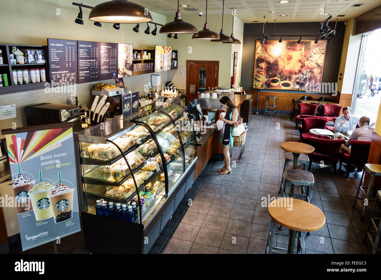 Madrid Spain,Europe European,Spanish,Chamberi,Calle de Genova,Starbucks