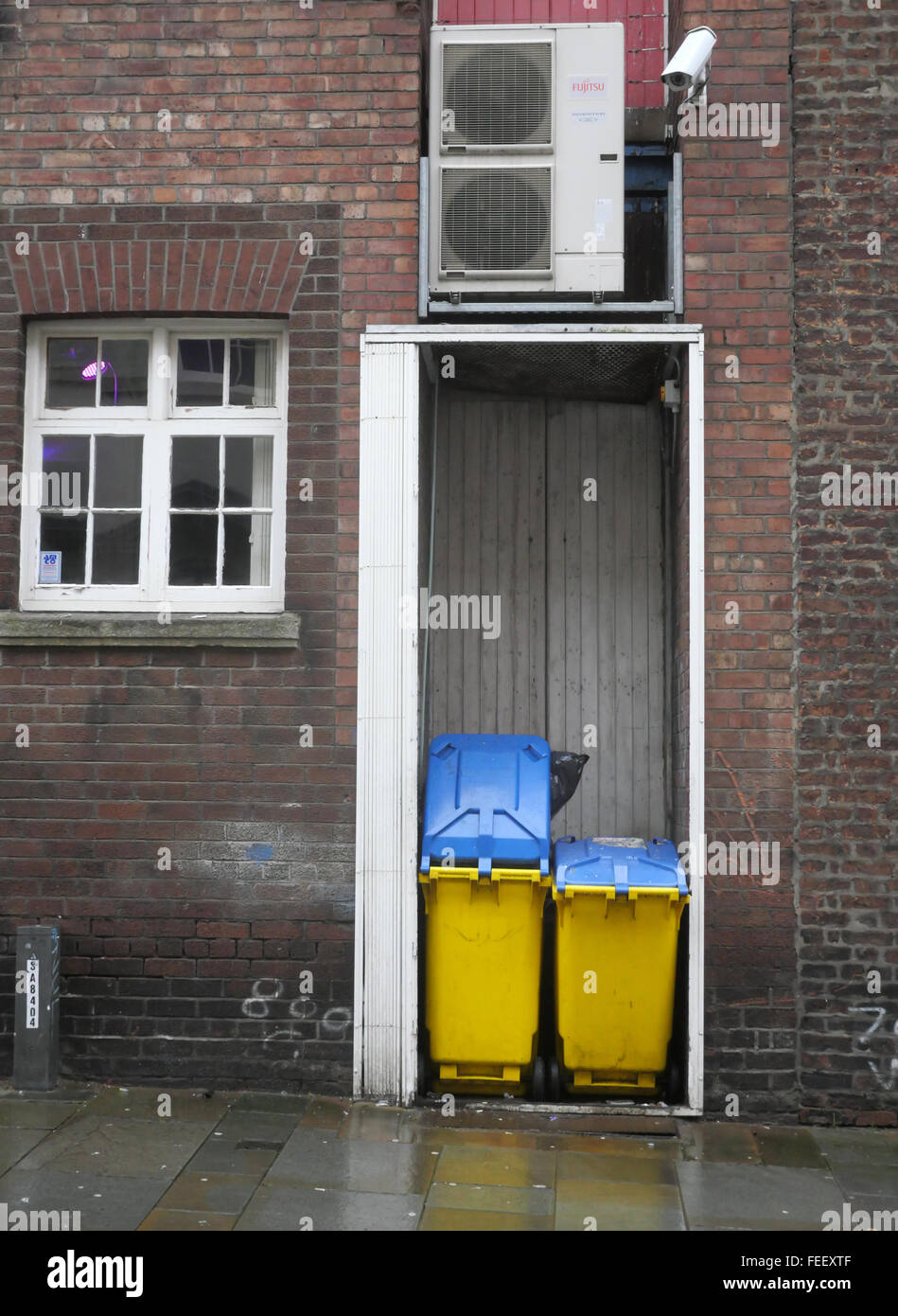 Wheelie bins liverpool hires stock photography and images Alamy