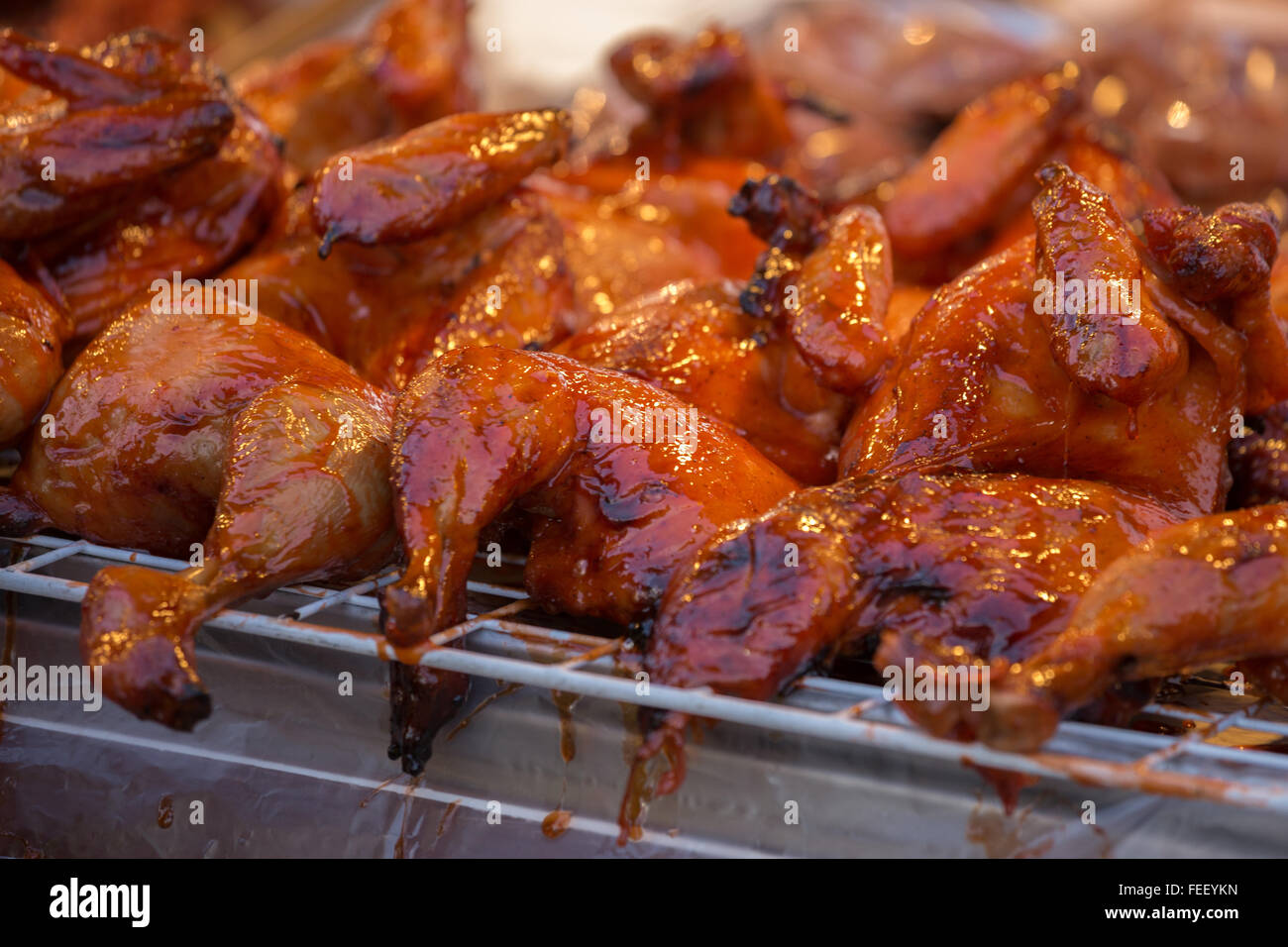 Roasted duck hanging hires stock photography and images Alamy