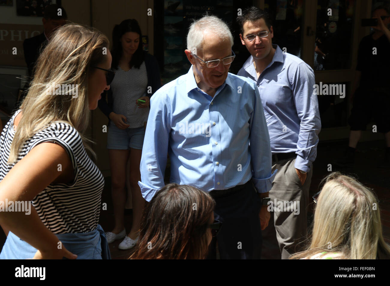 Canberra, Australia. 6 February 2016. Australian Prime Minister Malcolm
