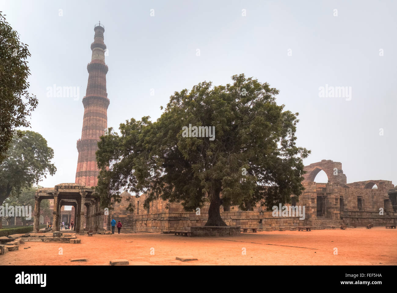 Qutb Minar, Delhi, India, Asia Stock Photo