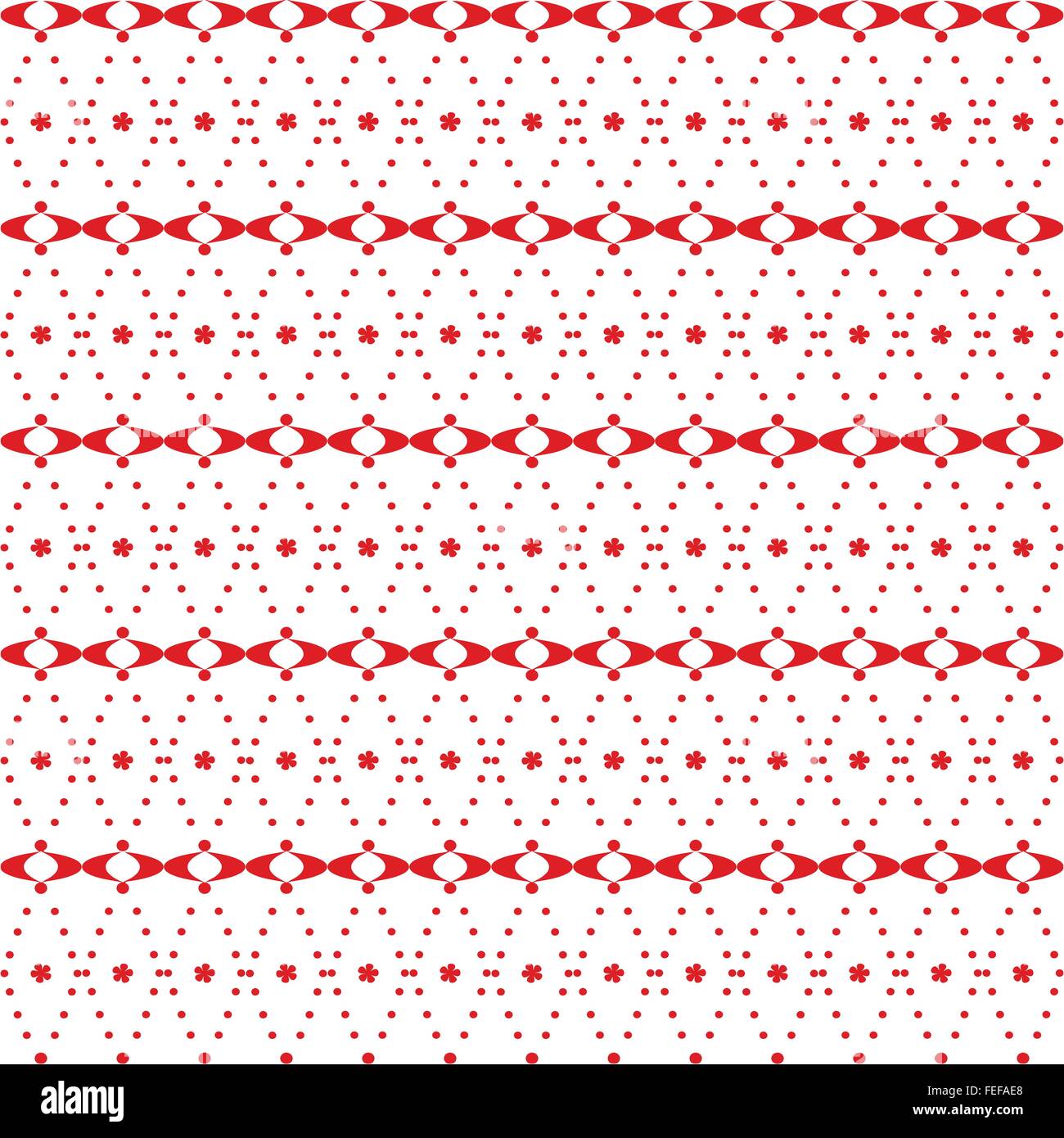 Abstract red stripe and curve seamless vector pattern hi-res stock ...