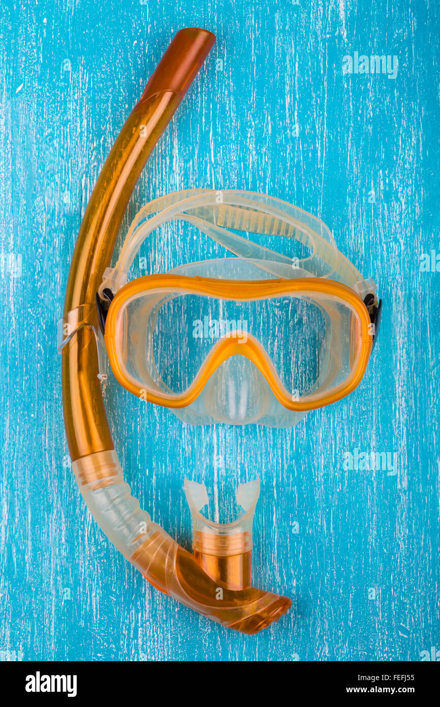 Snorkel mask Stock Photo