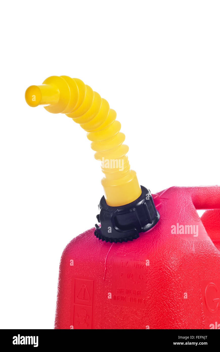 Gas Can Spout Stock Photo Alamy