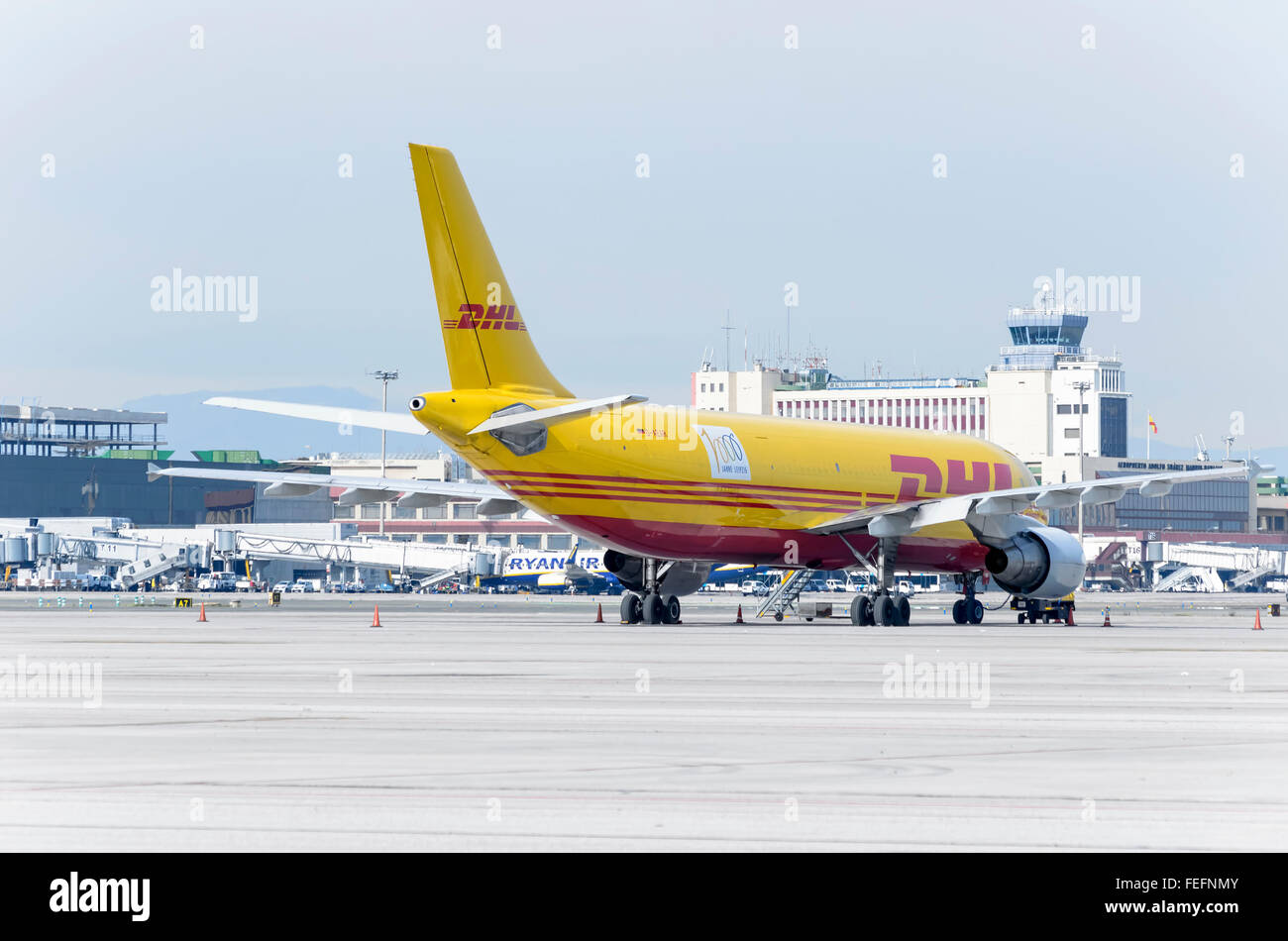 Dhl aircraft hi-res stock photography and images - Alamy