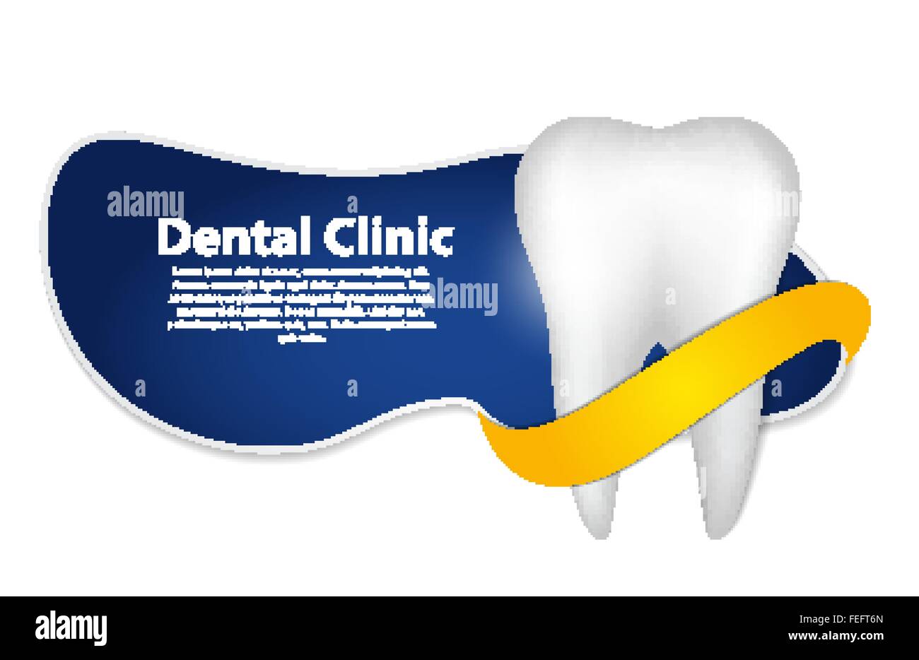 Dental Clinic Icon Vector Illustration Stock Vector Image & Art - Alamy