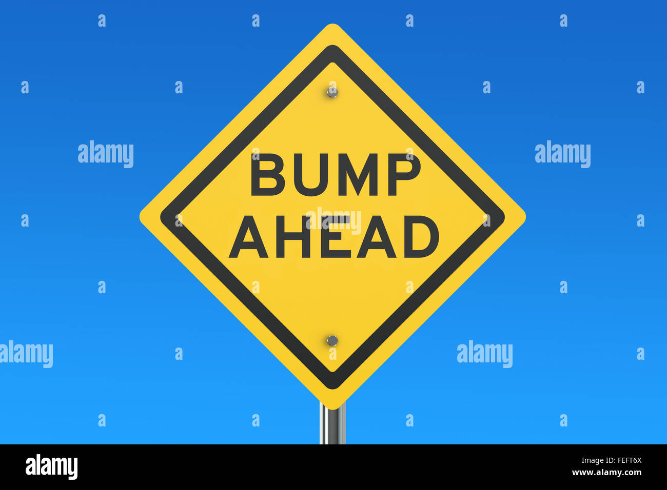 Road Sign Bump Ahead Stock Photos & Road Sign Bump Ahead Stock Images