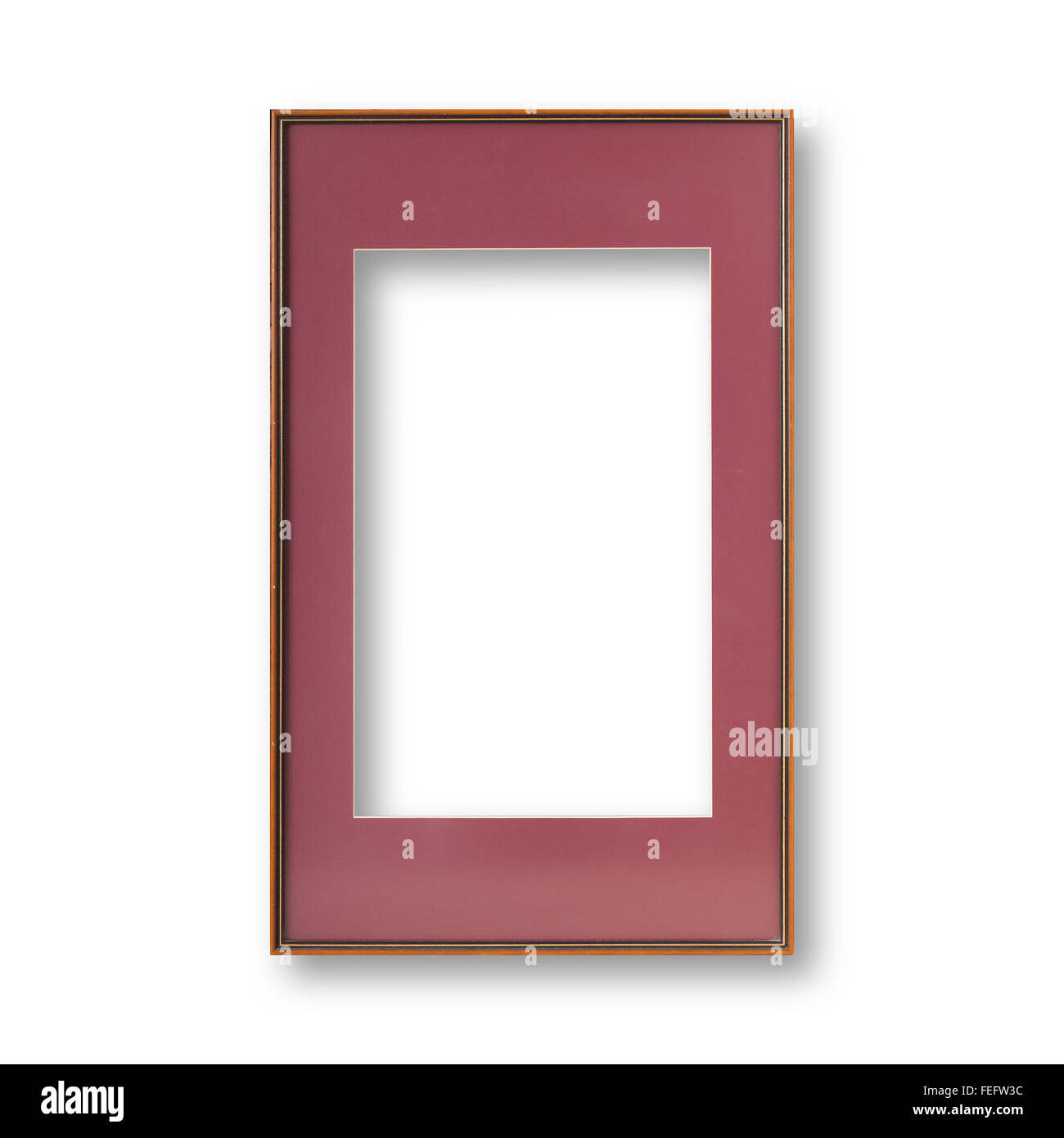 vintage frame isolated on white background Stock Photo - Alamy