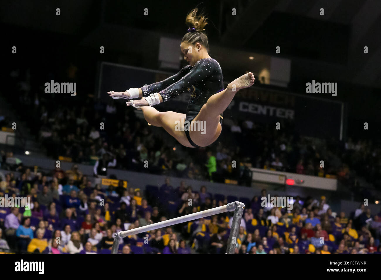 Baton Rouge, LA, USA. 05th Feb, 2016. LSU Tigers Sarah Finnegan on the