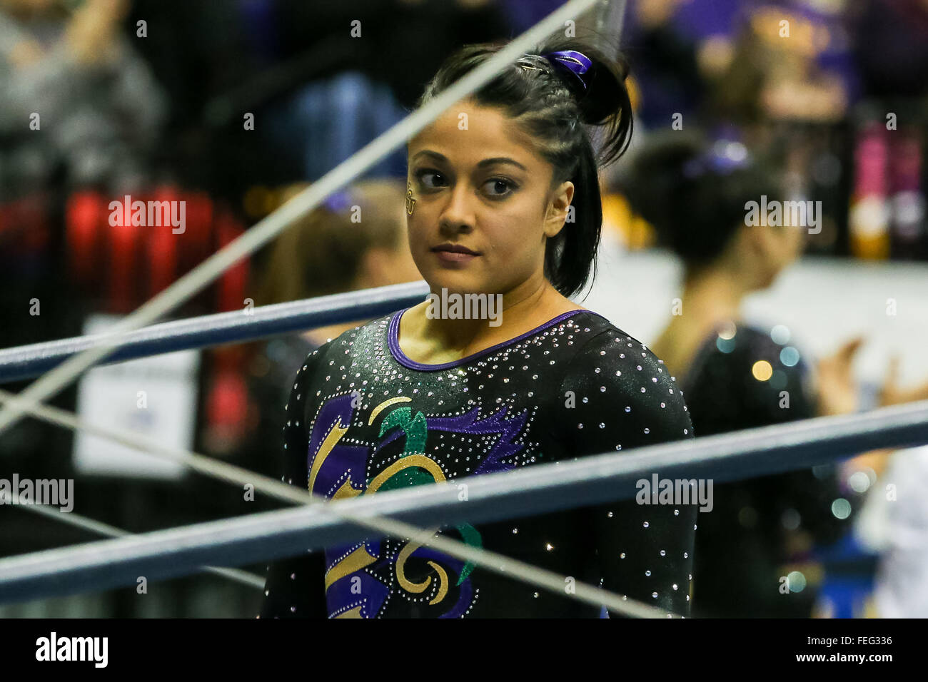 Baton Rouge, LA, USA. 05th Feb, 2016. LSU Tigers Jessica Savona during