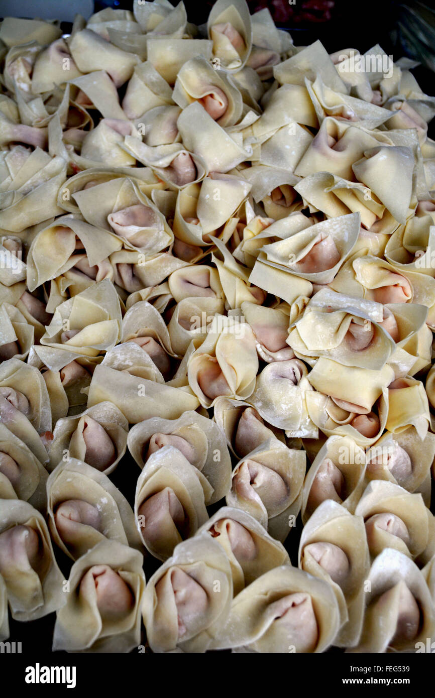 oodles of dumplings Stock Photo Alamy
