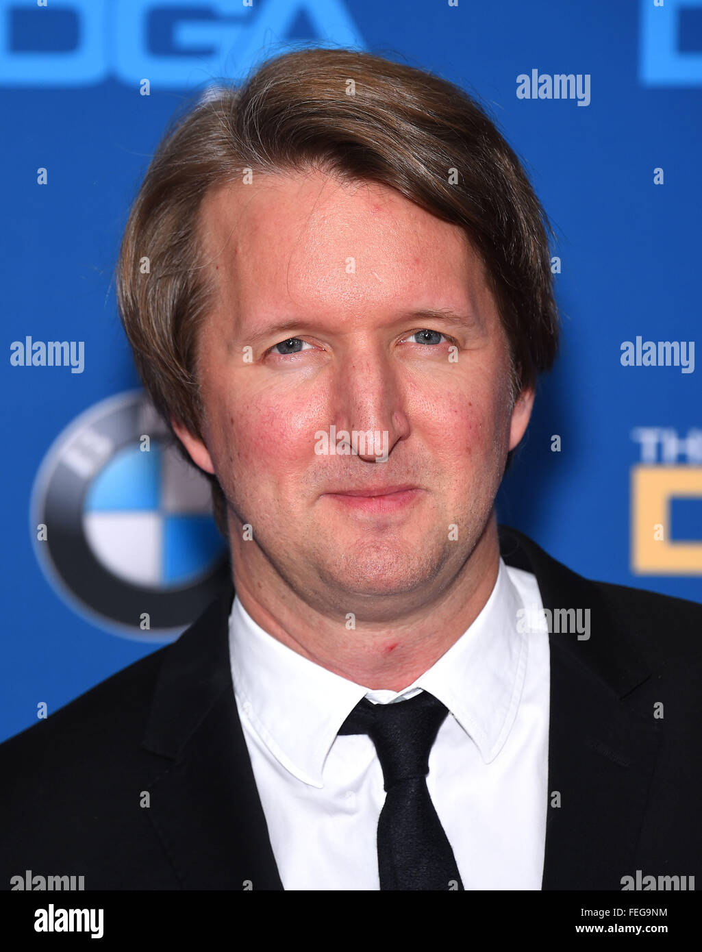 Century City, California, USA. 6th Feb, 2016. Tom Hooper arrives for ...