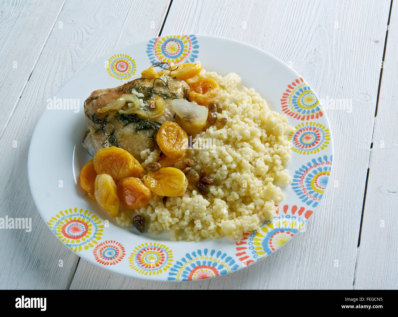 Apricot and Almond Tagine Moroccan Chicken Tajine with Apricots