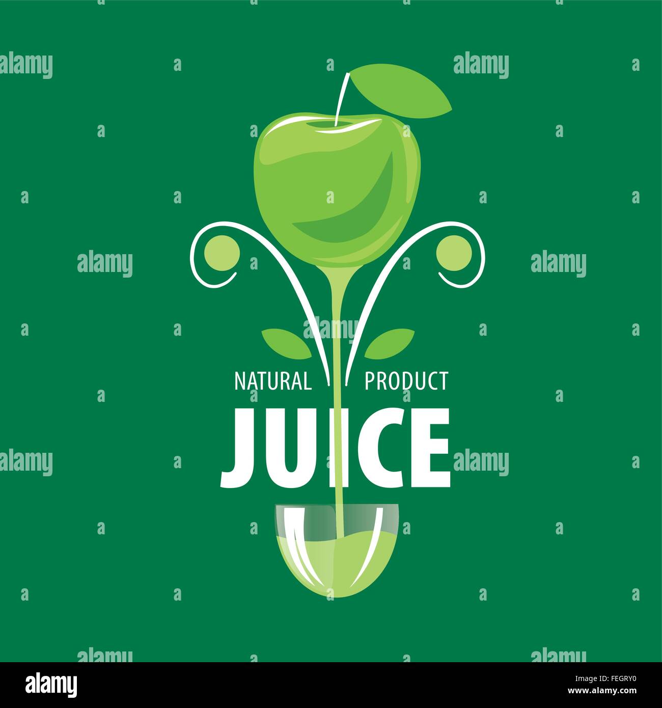 logo of fresh juice Stock Vector Image & Art Alamy