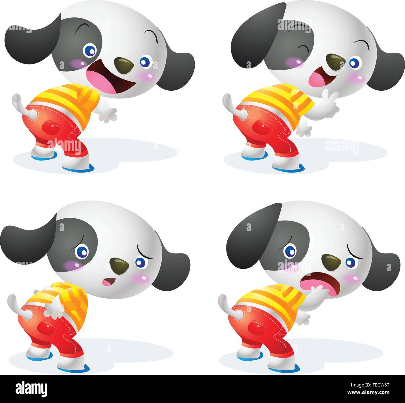 Set many character Stock Vector Images Alamy