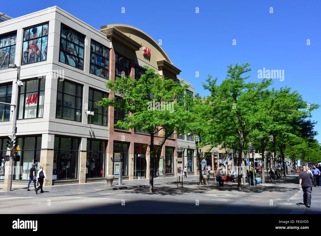 Downtown Denver, Colorado, USA on a sunny day in June Stock Photo
