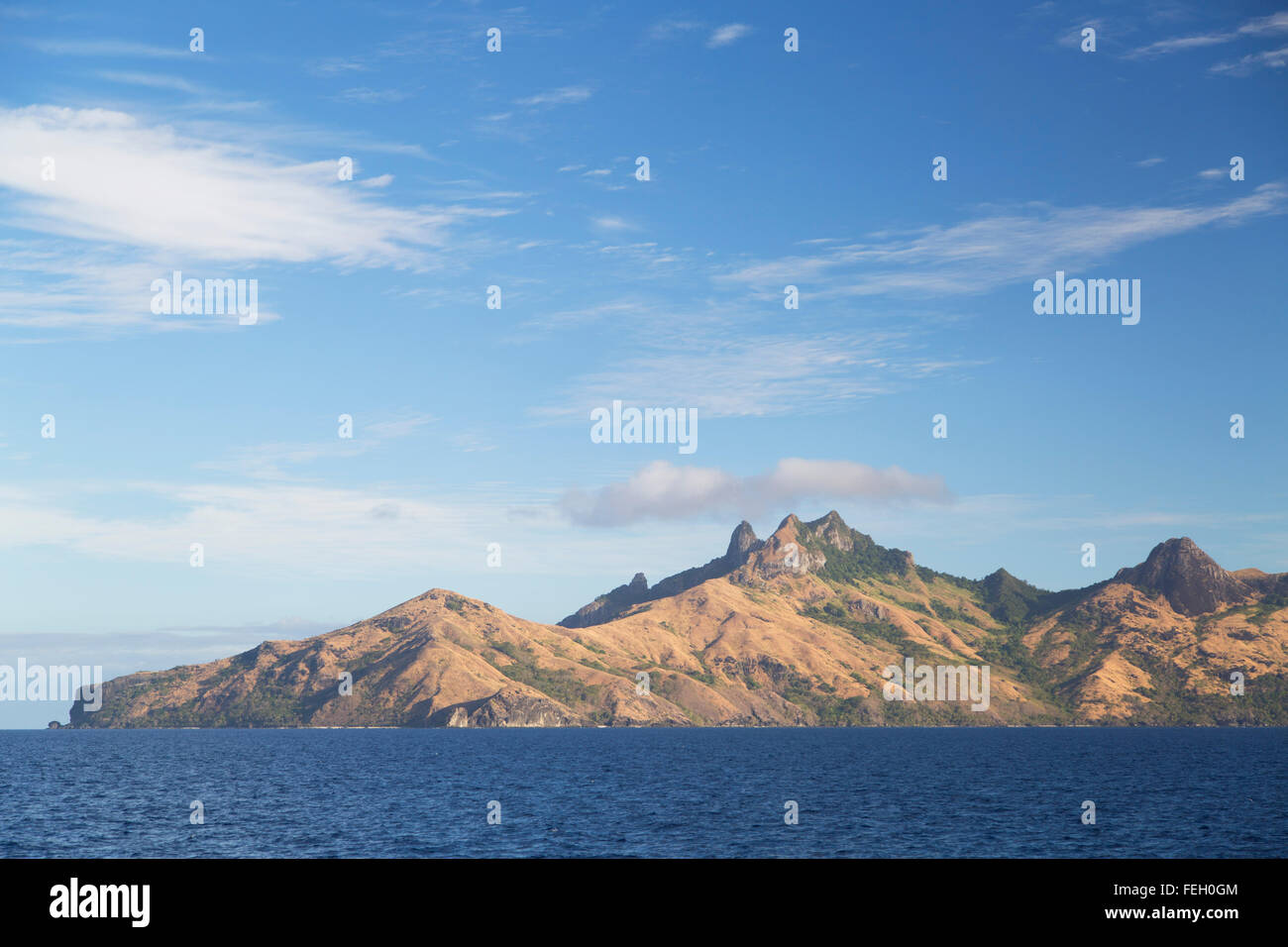 Waya Island, Yasawa Islands, Fiji Stock Photo