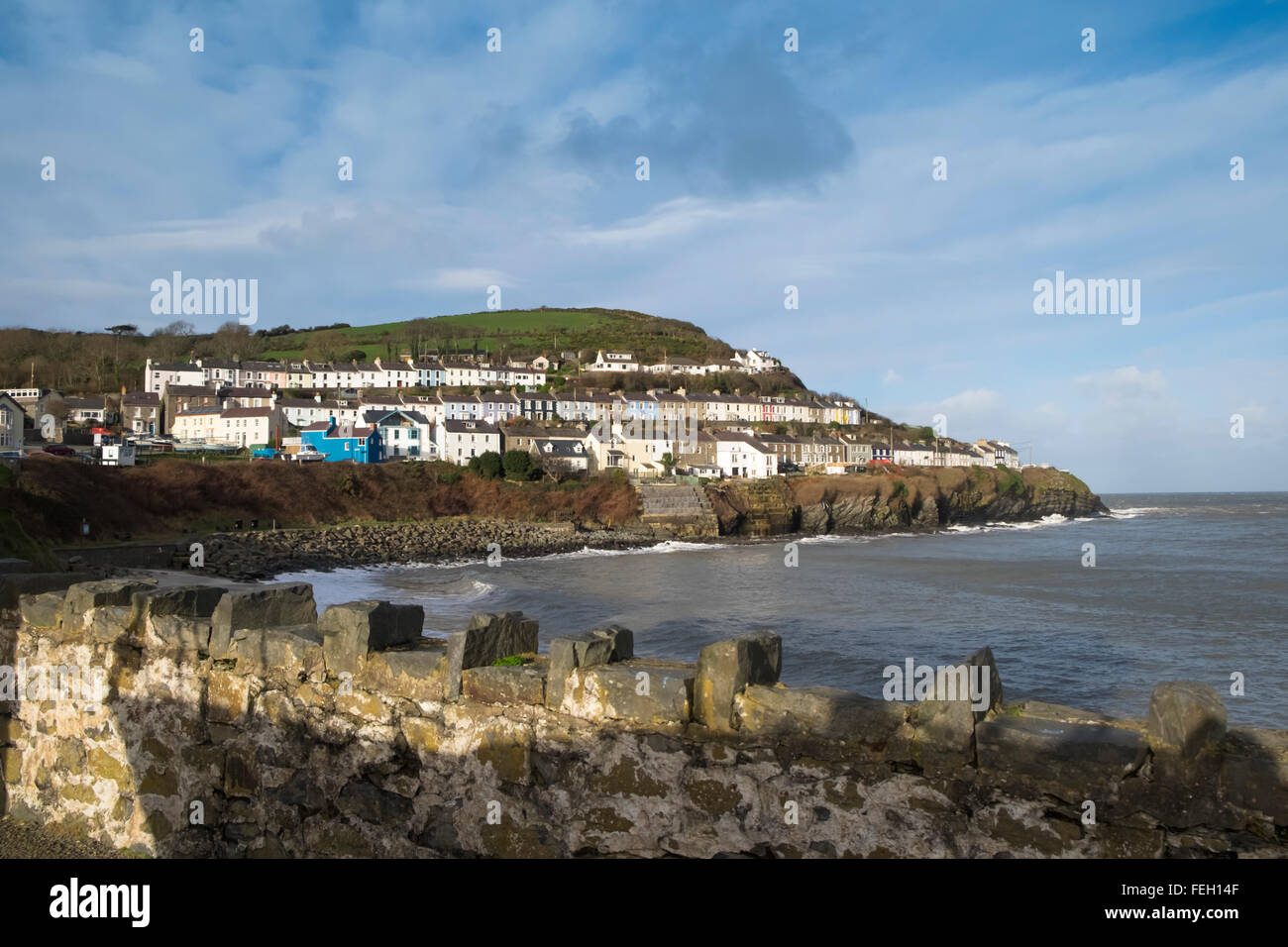 New Quay Ceredigion Wales West Wales Coast Stock Photo Alamy