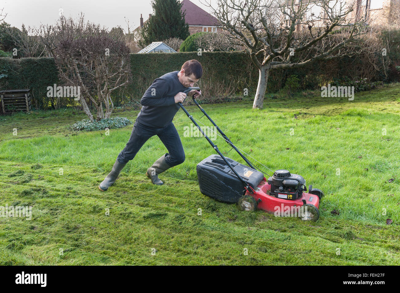 First lawn cut of best sale the year