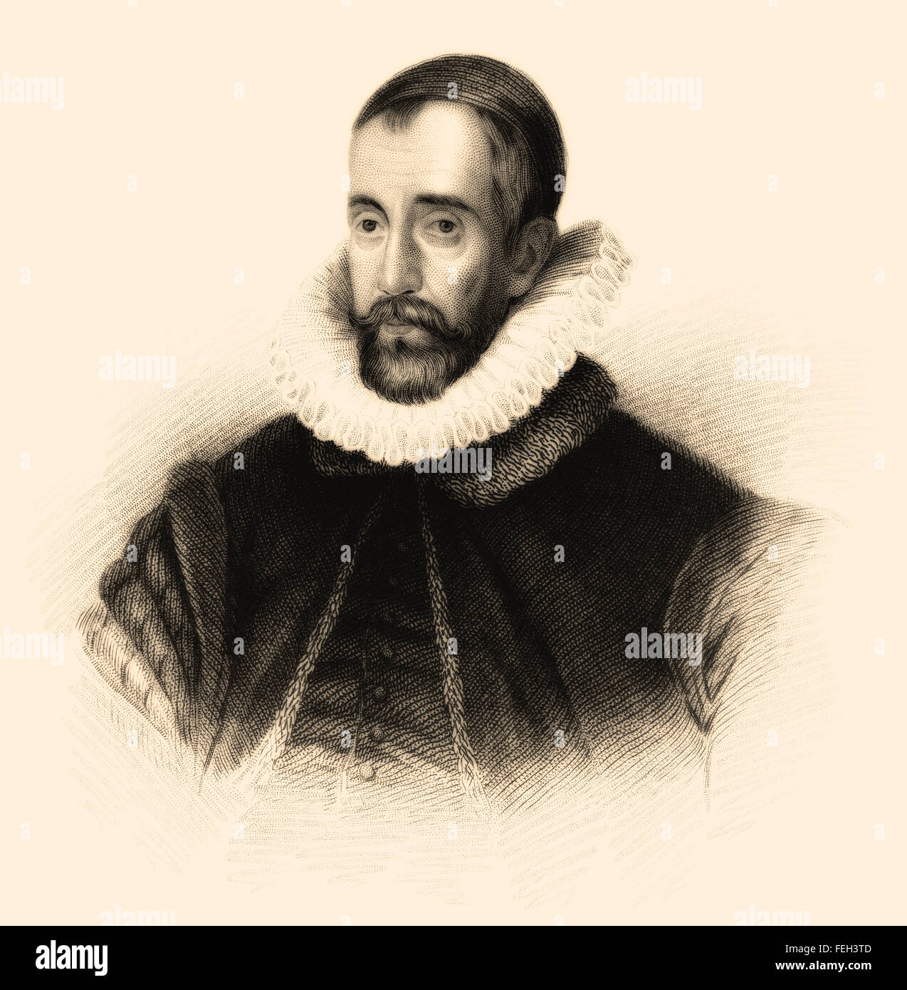 Sir Francis Walsingham, c. 1532-1590, principal secretary to Queen Elizabeth I of England Stock Photo