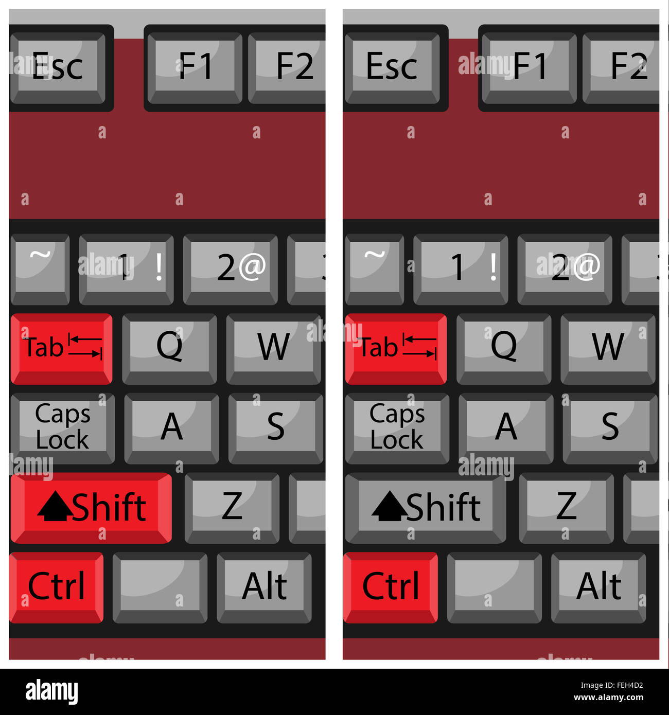 Ctrl button hi res stock photography and images alamy