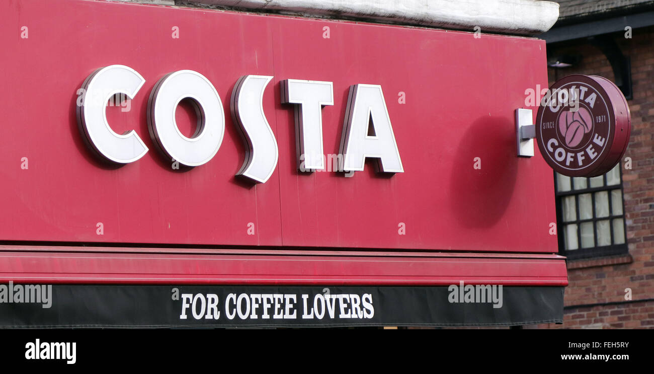 Costa Coffee, Romford, Essex Stock Photo Alamy