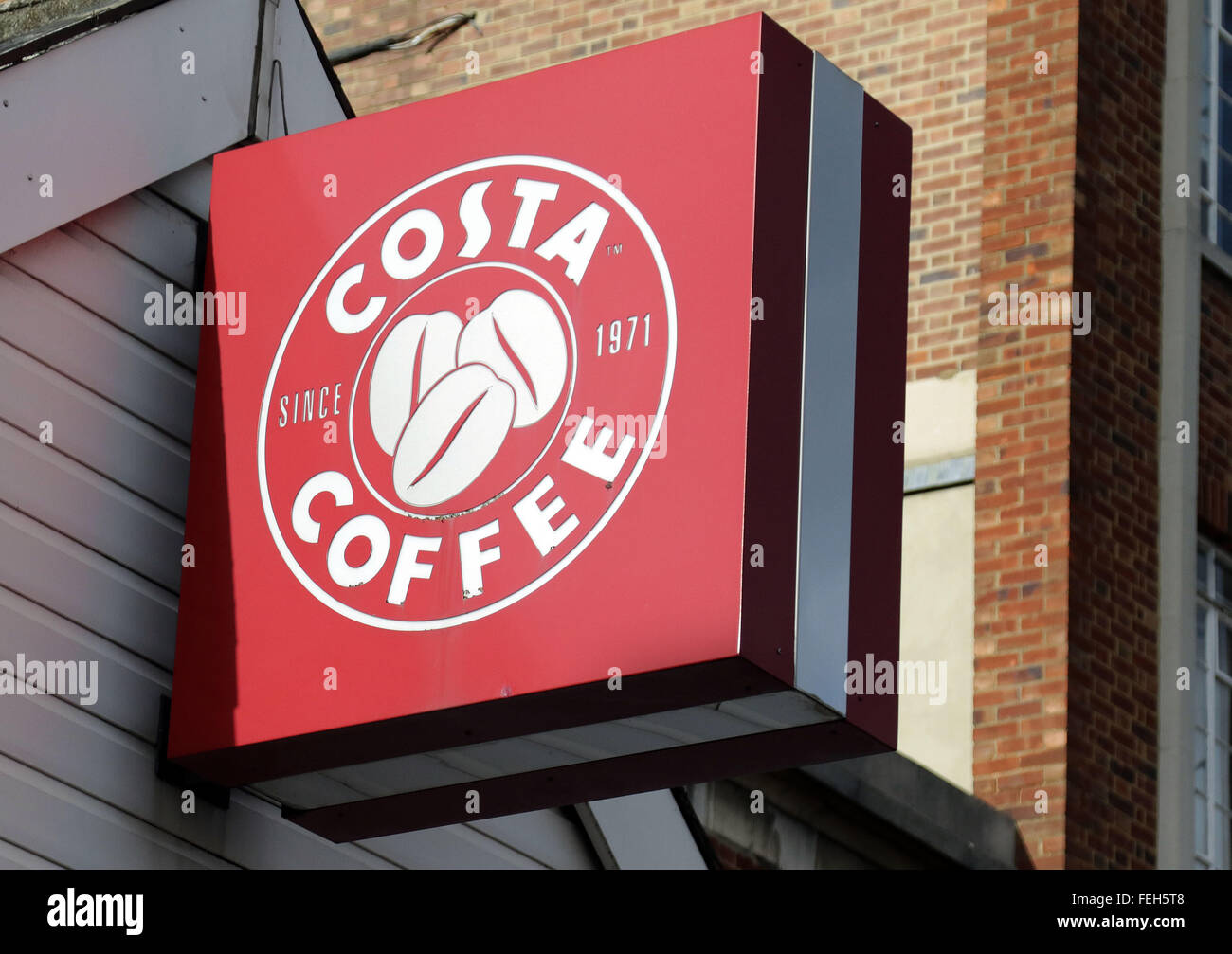 Costa Coffee, Upminster, Essex Stock Photo Alamy