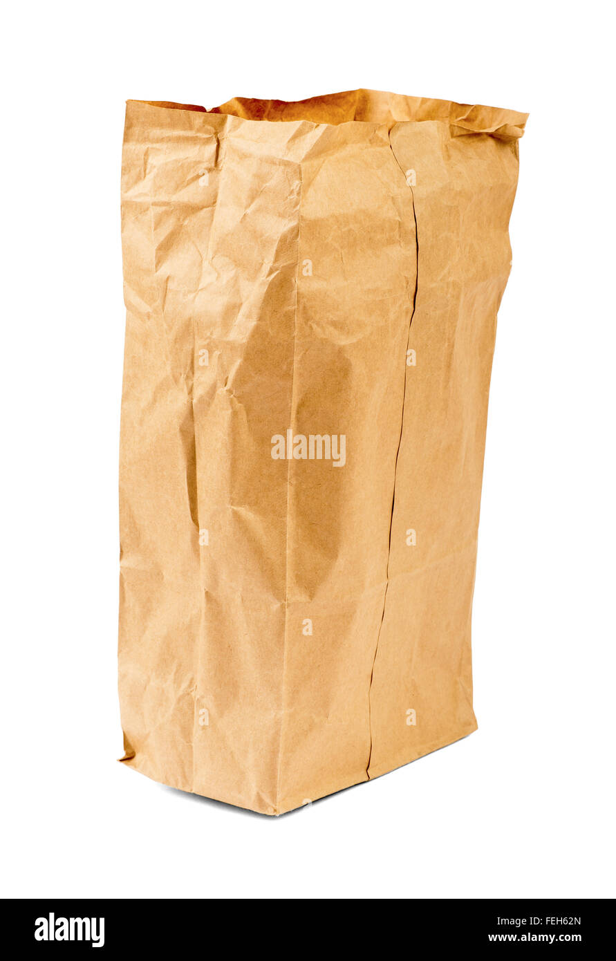 Recycle brown paper bag Stock Photo Alamy