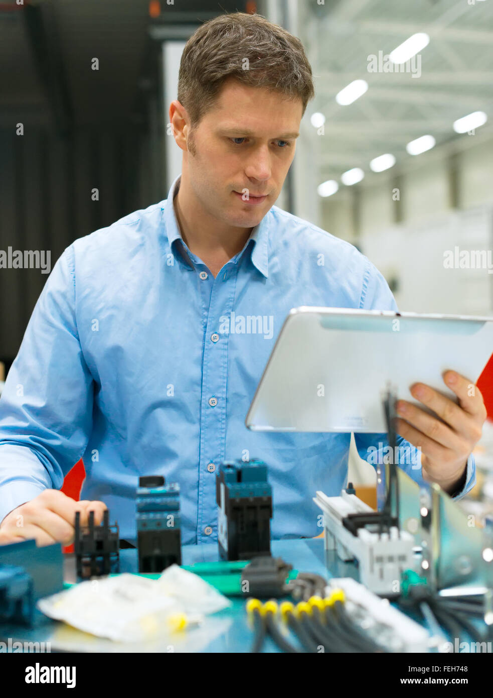 Components factory hi-res stock photography and images - Alamy