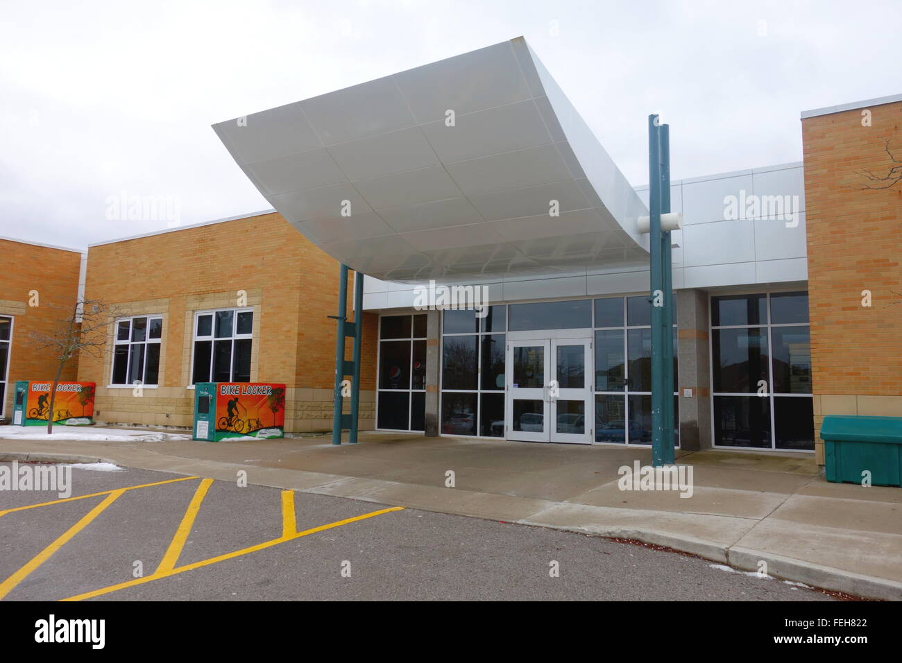 Community center exterior in Richmond Hill, Canada Stock Photo Alamy