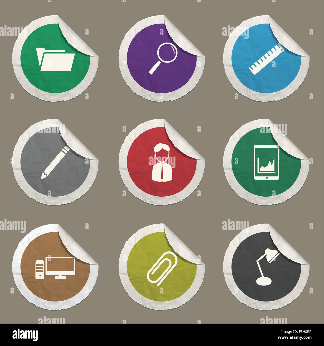 Business plan vector icons hi-res stock photography and images - Alamy