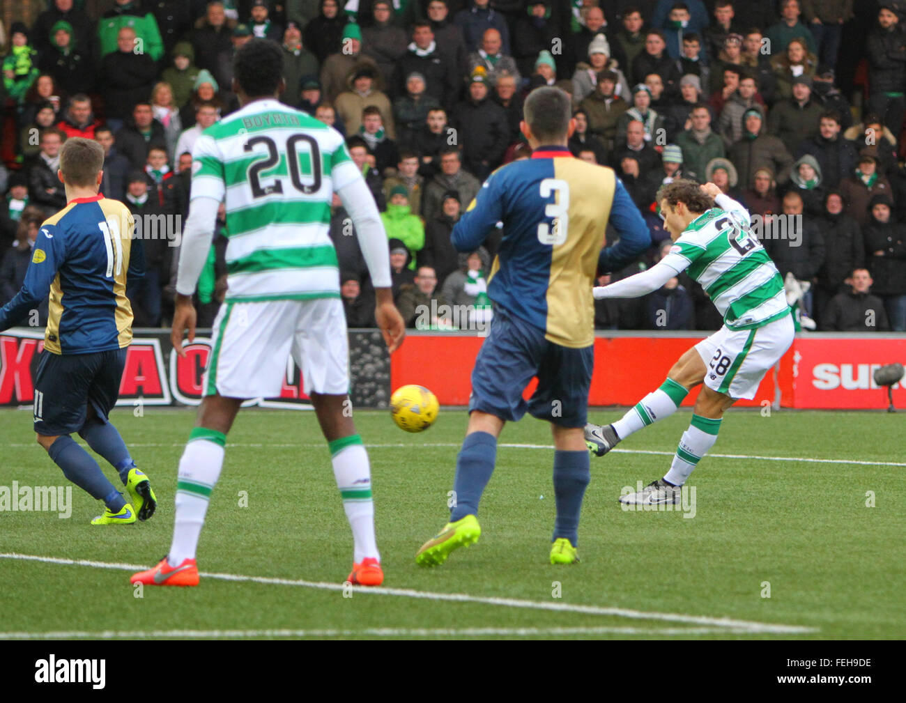 07.02.2016. Excelsior Stadium, Airdrie, Scotland. Scottish Cup. East