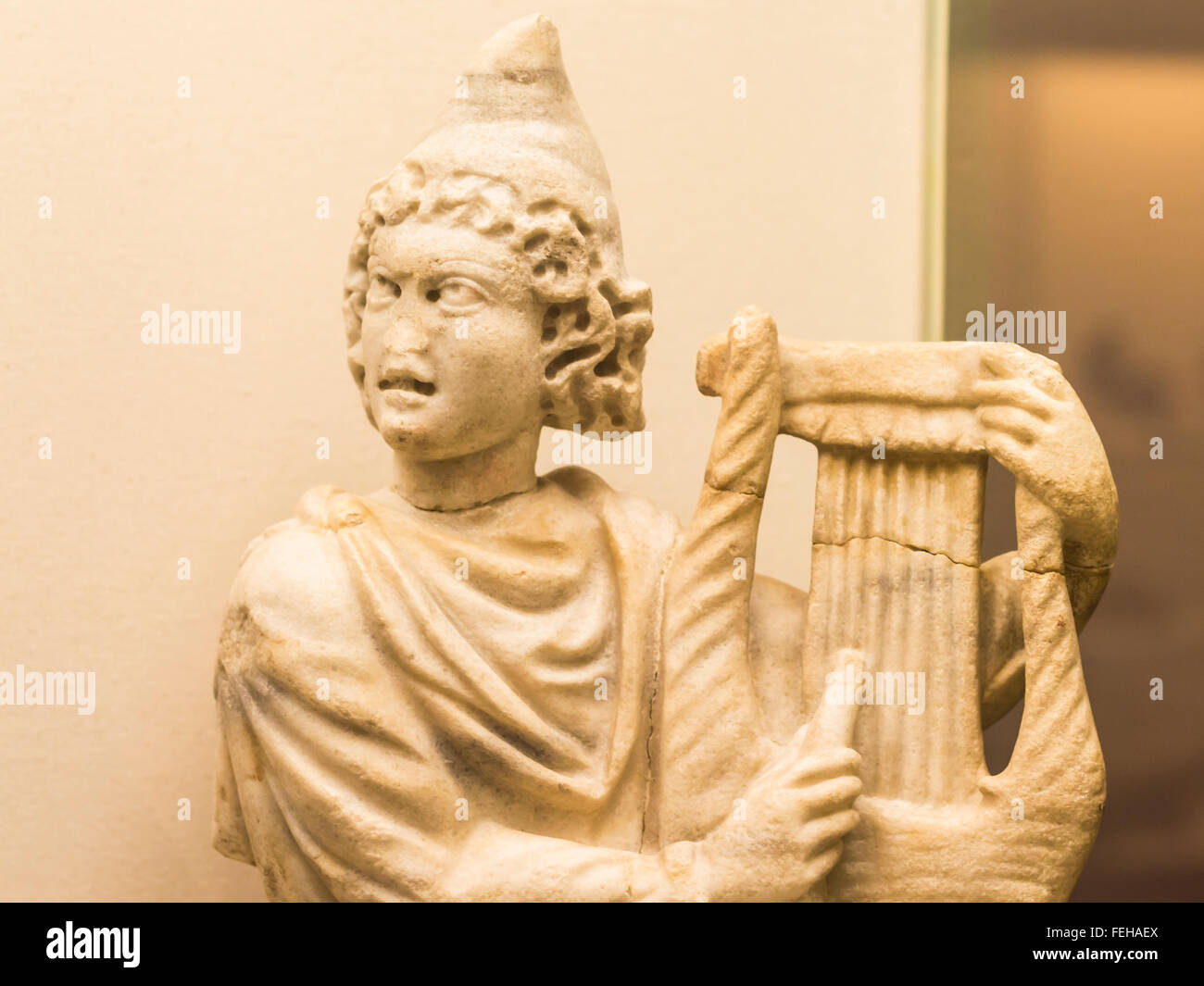 ancient chinese sculpture Stock Photo