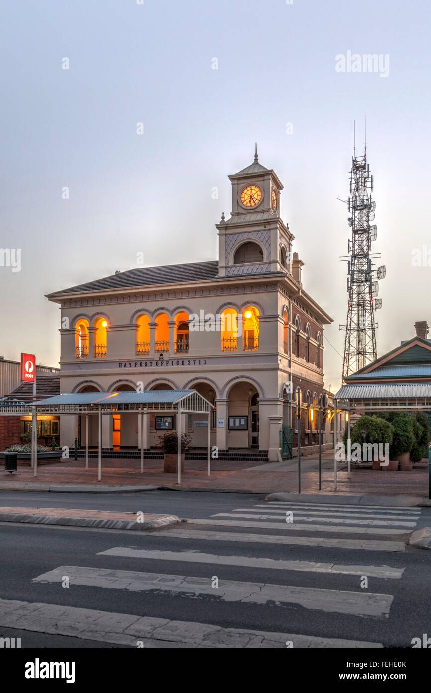 Hay Post Office designed by James Colonial Architect and built