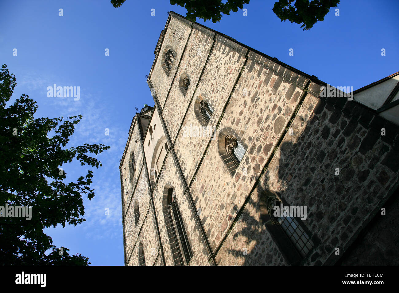 St. Mary's church in Wittenberg Germany Stock Photo Alamy