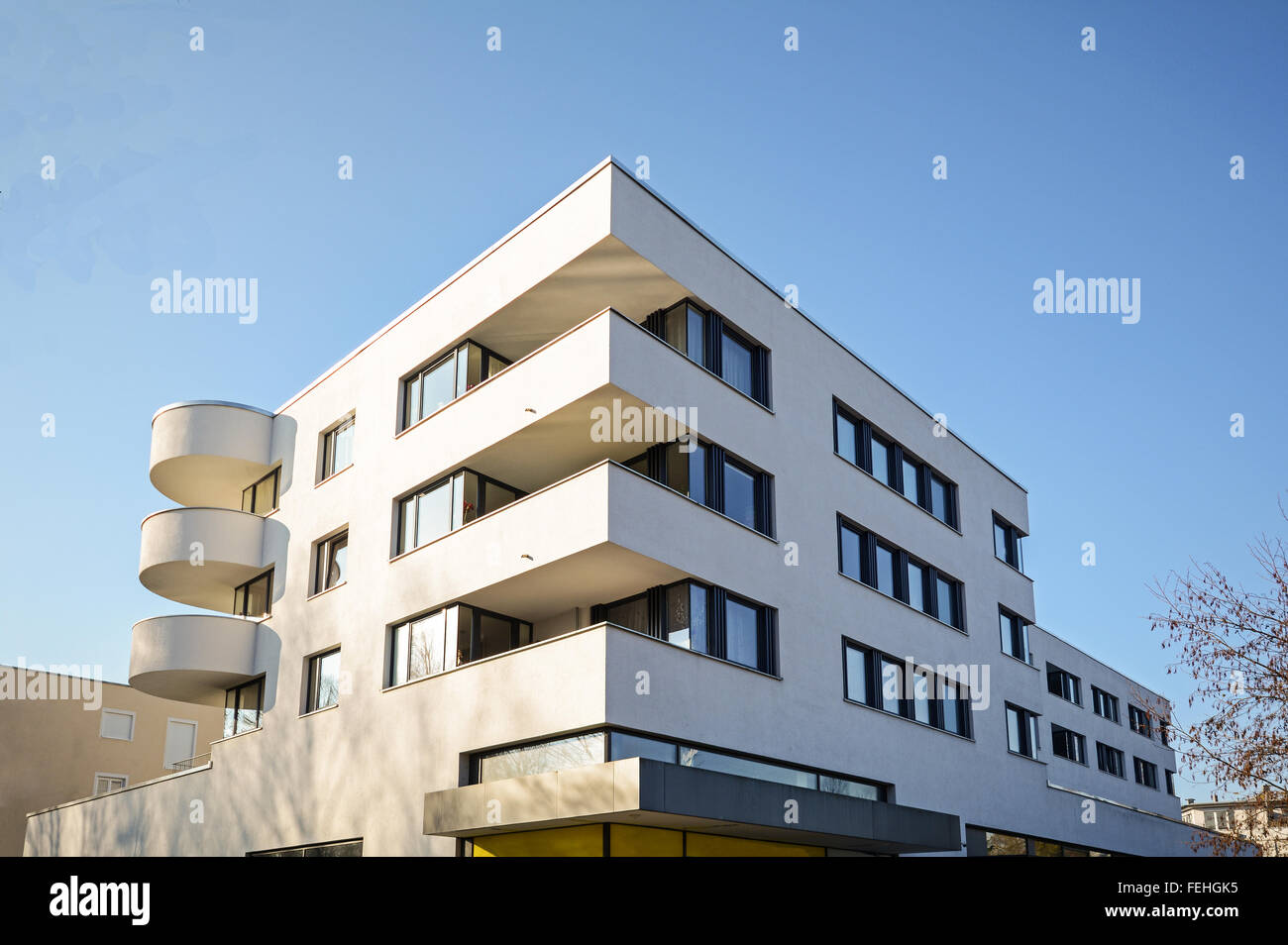 Beautiful view of Low Energy Apartment Buildings