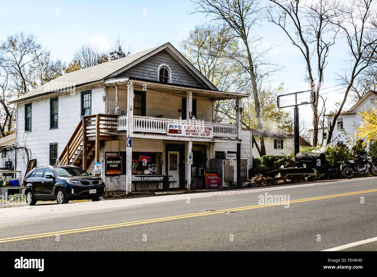 Aldie Country Store, 39285 John Mosby Highway, Aldie, Virginia Stock Photo Alamy