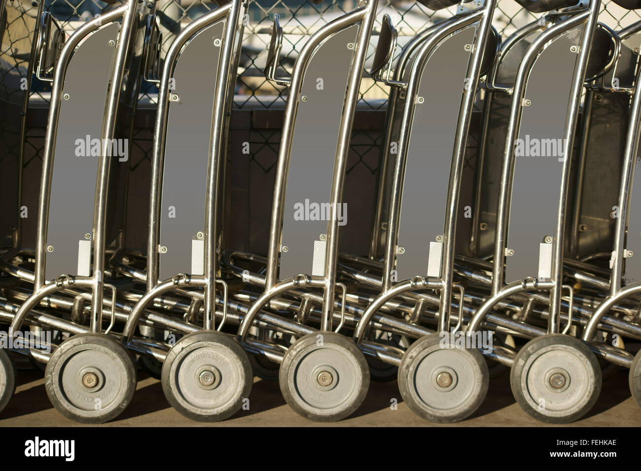 Baggage car rental Stock Photo Alamy