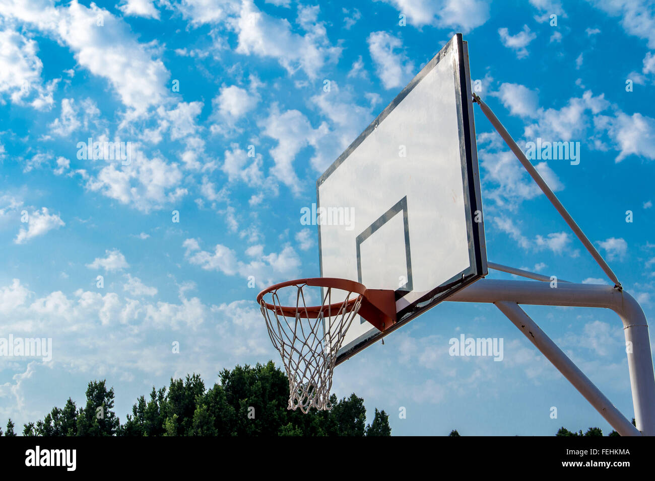 basketball hoop outdoor Stock Photo Alamy