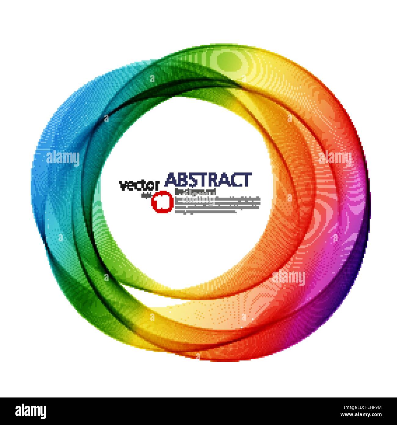 Abstract vector background, futuristic wavy Stock Vector Image & Art ...