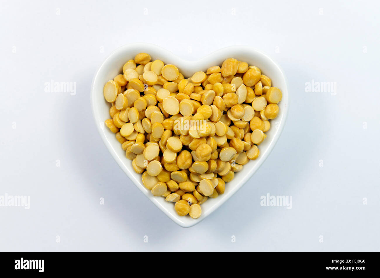 Yellow Split Peas Stock Photo Alamy