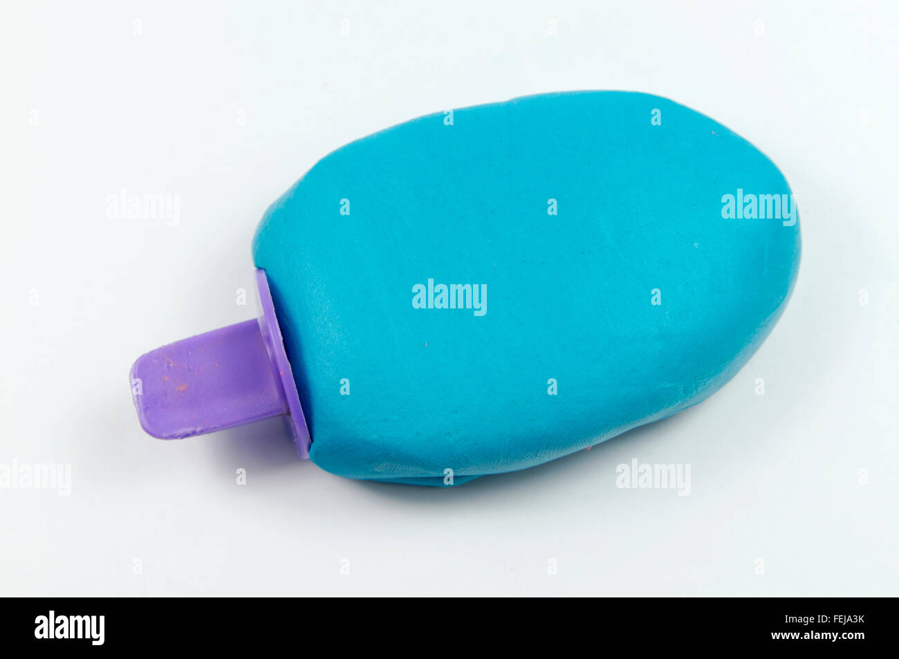 Ice lolly made from Playdoh Stock Photo Alamy